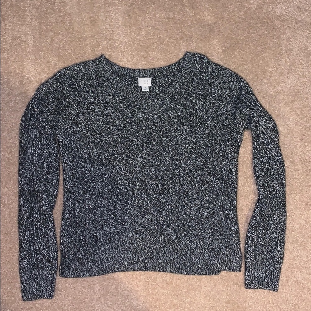 Sparkly marled sweater